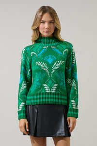 Verda Mock Neck Sweater
