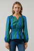 Dolary Stripe Mirana Smocked Top