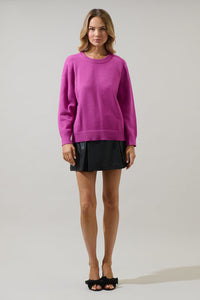 Tiffani Round Neck Knit Sweater