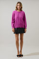 Tiffani Round Neck Knit Sweater