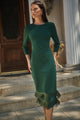 Alannah Fringe Midi Dress