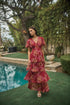 Ginnie Floral Amabel Tiered Maxi Dress