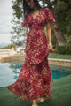 Ginnie Floral Amabel Tiered Maxi Dress