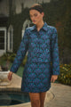 Aurra Jacquard Collared Jacket