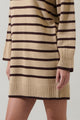 Tovina Striped Sweater Mini Dress