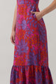 Darret Floral Orla Ruffle Maxi Dress