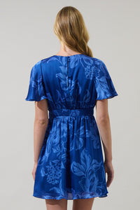 Ciara Floral Emeny Short Sleeve Mini Dress