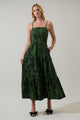 Tindrie Floral Alvis Tiered Maxi Dress