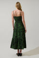 Tindrie Floral Alvis Tiered Maxi Dress