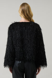 Himari Metallic Fringe Jacket