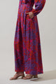 Darret Floral Lucie Pleated Maxi Skirt