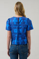 Romery Abstract Tilma Short Sleeve Top