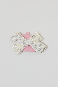 Blaire Pearl Bow Clip