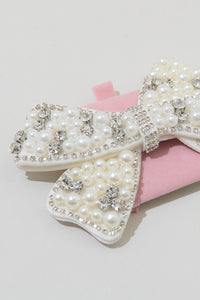 Blaire Pearl Bow Clip