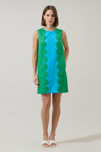 Elliana Color Block Mini Dress