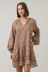 Ramsey Ditsy Ivonna Shift Mini Dress