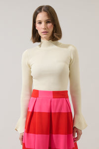 Malvern Bay Mock Neck Sweater