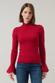 Malvern Bay Mock Neck Sweater