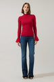Malvern Bay Mock Neck Sweater