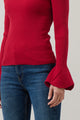 Malvern Bay Mock Neck Sweater