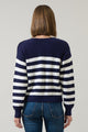 Varen Stripe Raglan Sleeve Sweater