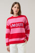 Amour Stripe Sweater