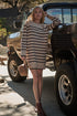 Tovina Striped Sweater Mini Dress