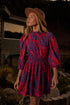Darret Floral Esmae Pleated Mini Dress