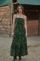 Tindrie Floral Alvis Tiered Maxi Dress