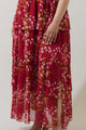 Ginnie Floral Amabel Tiered Maxi Dress Curve