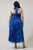 Ciara Floral Tiffi Halter Maxi Dress Curve