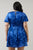 Ciara Floral Emeny Short Sleeve Mini Dress Curve