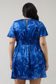 Ciara Floral Emeny Short Sleeve Mini Dress Curve