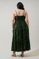 Tindrie Floral Alvis Tiered Maxi Dress Curve