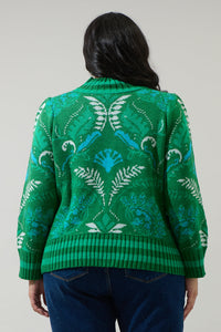 Verda Mock Neck Sweater Curve