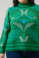 Verda Mock Neck Sweater Curve