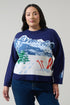 Mystic Mountain Knit Sweater Curve