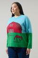 Kelsey's Farm Multi Knit Sweater Curve