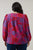 Darret Floral Marwa Long Sleeve Blouse Curve