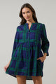 Harrisville Plaid Brie Button Down Mini Dress