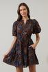 Marlina Floral Noella Shift Mini Dress