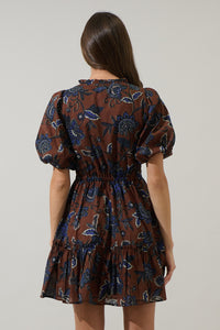 Marlina Floral Noella Shift Mini Dress