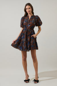 Marlina Floral Noella Shift Mini Dress