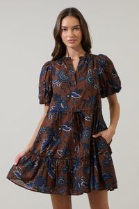 Marlina Floral Noella Shift Mini Dress