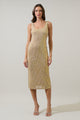 Kamari Sequin Liv Tank Midi Dress