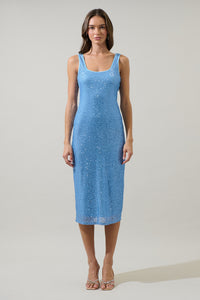 Kamari Sequin Liv Tank Midi Dress
