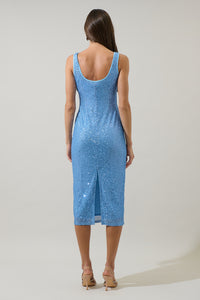Kamari Sequin Liv Tank Midi Dress