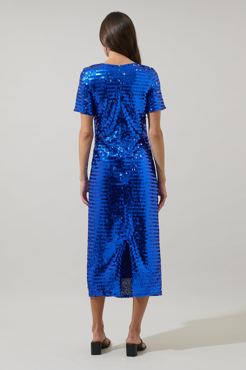 sugar lips sequin dress Sugar + Lips Multicolor Sequin Strapless Stretch Evening/Occassion Dress Sz XL