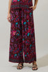 Tory Paisley Sofie Ruffle Wide Pants