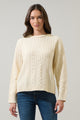 Pammie Knit Dropped Long Sleeve Sweater